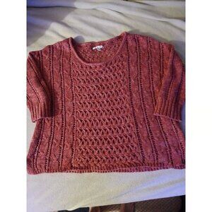American Eagle Outfitters Rust Sweater
